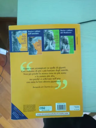 Sulle spalle dei giganti. Per il biennio