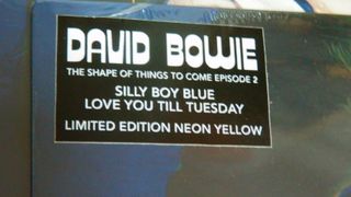 Vinilo David Bowie Ed. Limitada Amarillo