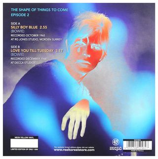 Vinilo David Bowie Ed. Limitada Amarillo