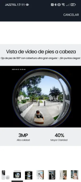 Timbre Cámara Inalámbrico ieGeek