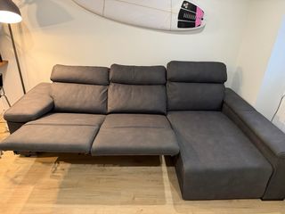 Sofá Chaiselongue Derecho 2 motores 3 Plazas