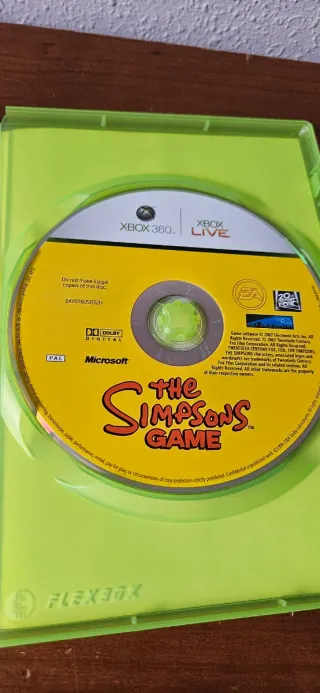 Los Simpsons El Videojuego Xbox 360