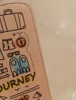 Funda para Ebook/Kindle con estampado de viajes