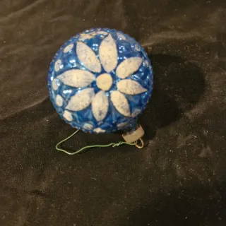 Pallina di Natale Vintage in Vetro