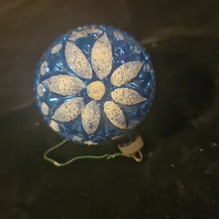 Pallina di Natale Vintage in Vetro