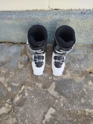 Botas de Esquí Blancas y Negras