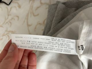 Chaqueta Zara Bordada Gris Talla M