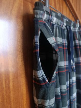 Pijama Hombre Primark Invierno Cuadros Talla S