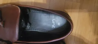 Zapatos castellanos de borla marrones talla 42