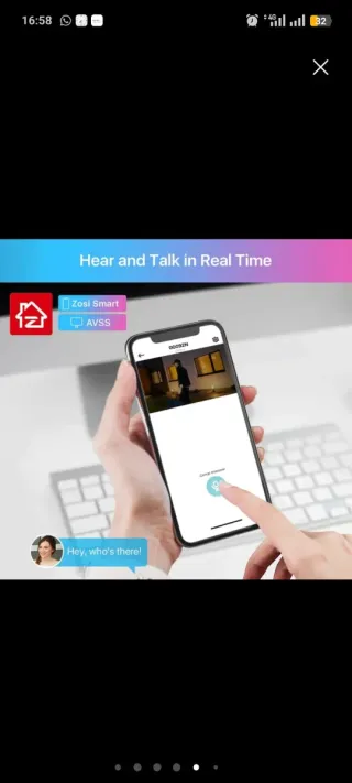 4 Cámaras Seguridad ZOSI C225 PoE IP
