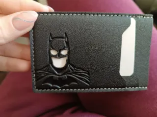 Tarjetero Batman Negro