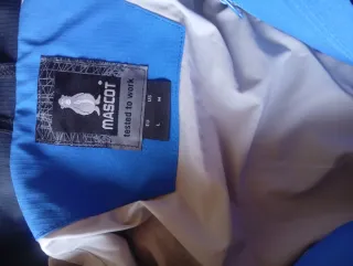 Chaqueta de trabajo azul