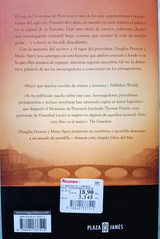 El monstruo de Florencia: Una historia real