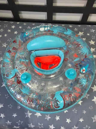 Flotador bebé Decathlon Nabaiji con asiento