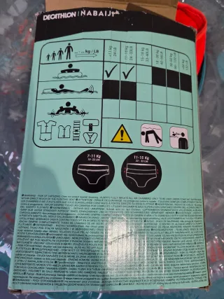 Flotador bebé Decathlon Nabaiji con asiento