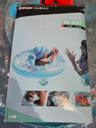 Flotador bebé Decathlon Nabaiji con asiento