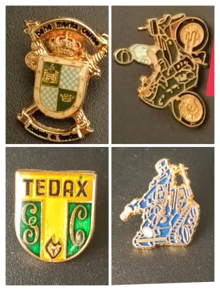 32 Insignias Policía Nacional y Guardia Civil