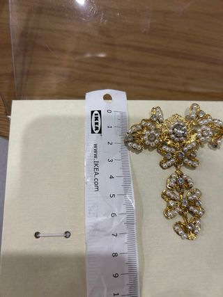 Aderezo Fallera Niña Dorado