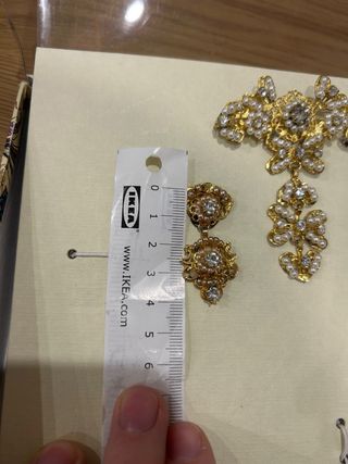 Aderezo Fallera Niña Dorado