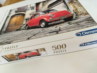 Puzzle Clementoni Coche Rojo 500 Piezas