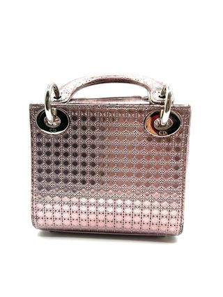 Mini Lady Dior Metalizado