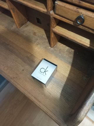 Reloj Calvin Klein Negro y Plateado