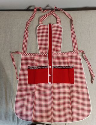 Grembiule cucina con allaccio incrociato