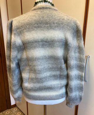 Maglia donna vintage grigio/verde