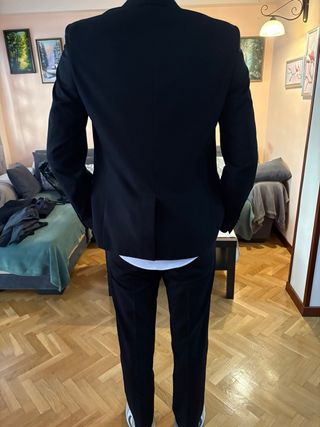 Traje Americana y Pantalón Negro
