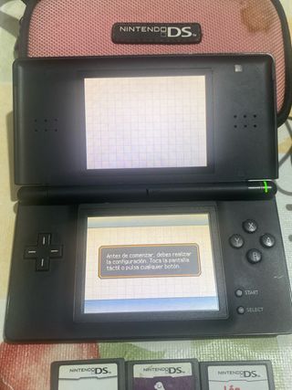 Nintendo DS Nera con Giochi