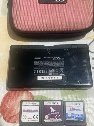 Nintendo DS Nera con Giochi