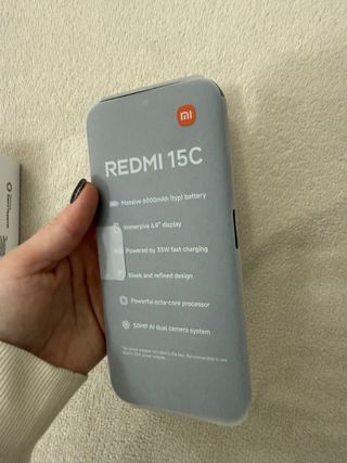 Xiaomi Redmi 15C 128GB Azul