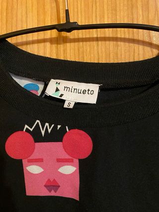 Sudadera ablusada Minueto Talla S Estampado
