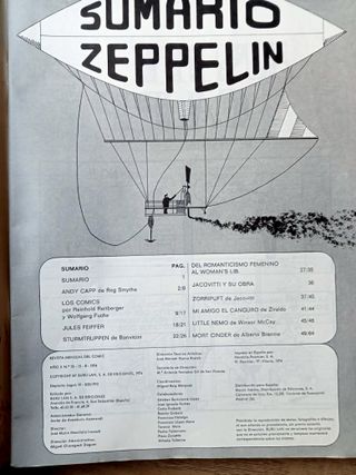 ZEPPELIN, REVISTA MENSUAL DEL COMIC