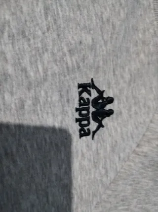 Sudadera Kappa Gris Talla S