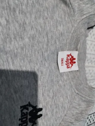 Sudadera Kappa Gris Talla S