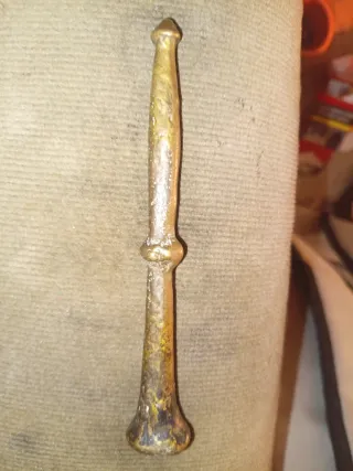 Mortero antiguo bronce