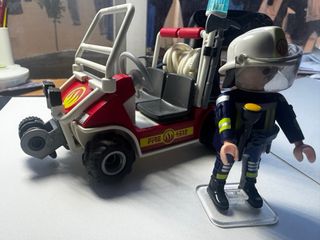Coche Bomberos Aeropuerto Playmobil