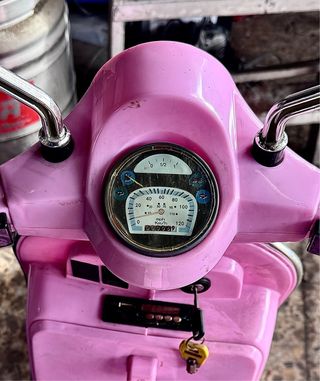 Vespa rosa para niñ@s