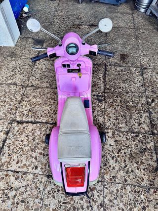 Vespa rosa para niñ@s