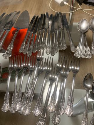 Cubertería antigua para completar vajilla
