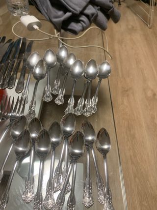 Cubertería antigua para completar vajilla