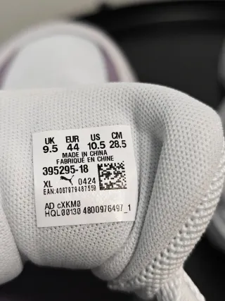 Sapatilhas Puma Roxo e Branco