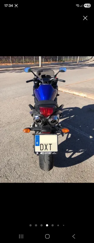 Yamaha FZ6 Azul