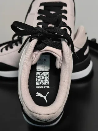 Sapatilhas Puma Rosa e Preto