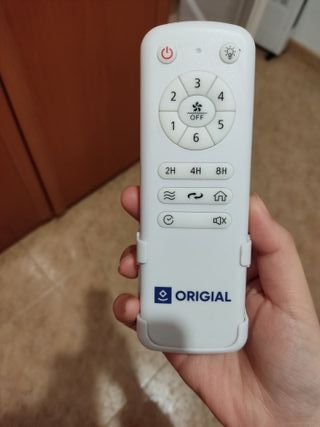 Ventilador de techo con luz