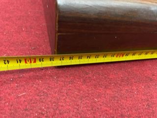 Vitrina Expositor Mesa Cristal y Madera