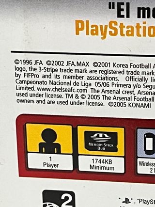 Pro Evolution Soccer 5 PSP Konami
