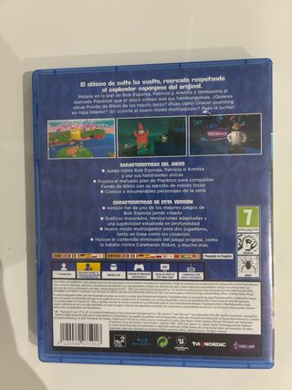 Juego PS4 Battle for Bikini Bottom Rehydrated