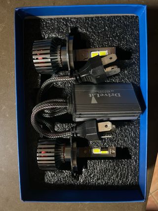 Luces LED Coche 12/24V 35W 4400LM 6500K